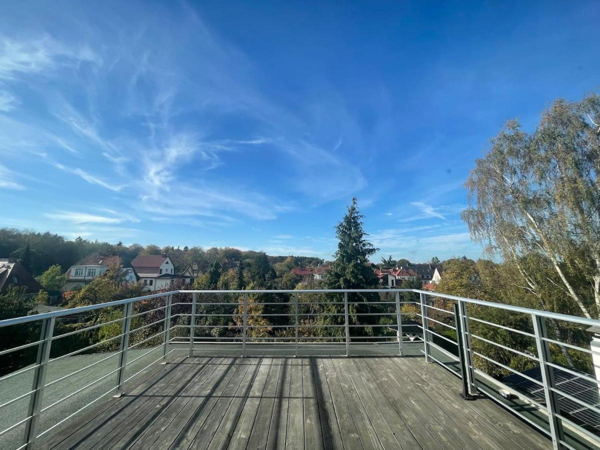 Weitblick-Loft Mit Terrasse Apartment Rostock Exterior foto